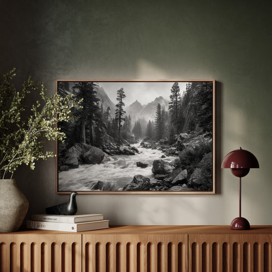 Wild Waters Carve Mountain Memories