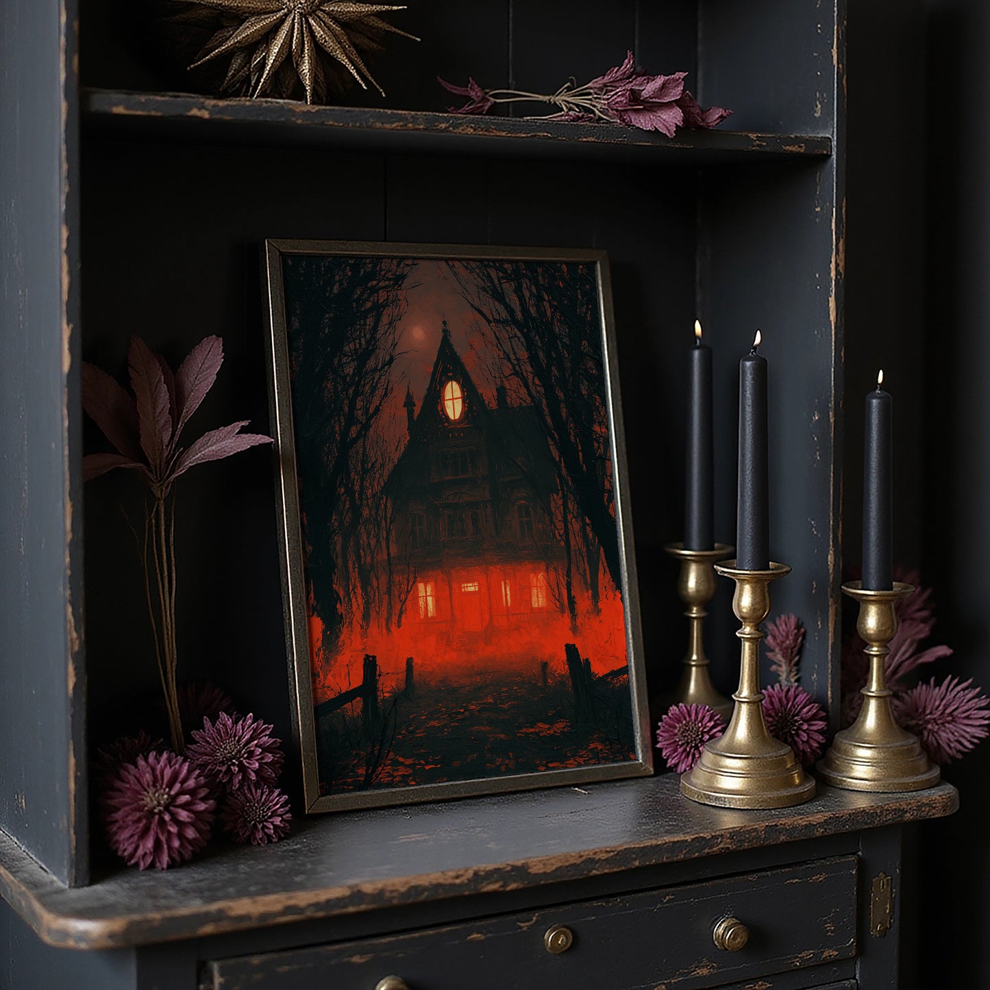 Haunted House, Windows Ablaze