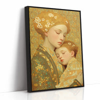 Gold and Quiet, She Holds Her