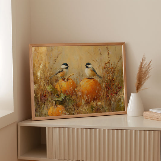 Chickadees Share Harvest Field Stories