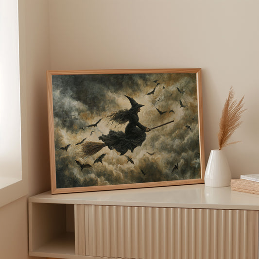 Flight Through Churning Skies
