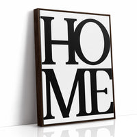 Bold Serif Home Typography Print
