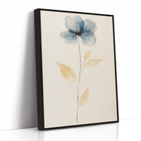 Blue Petals Dance With Morning Light