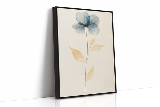 Blue Petals Dance With Morning Light