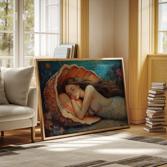 Pearl Dreams In Ocean Depths
