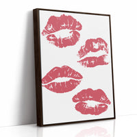 Coral Kisses Paint Modern Romance