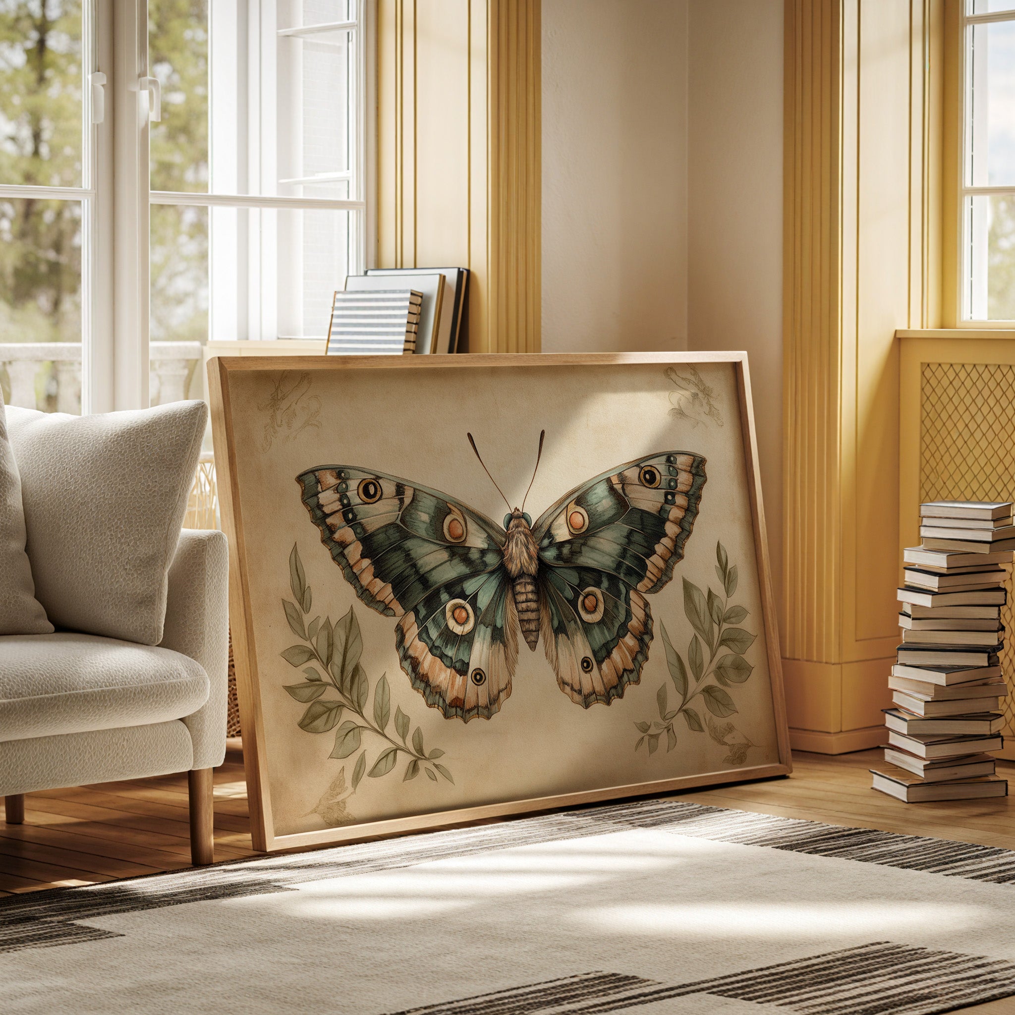 Alpine Gold Bathes Mountain Peaks