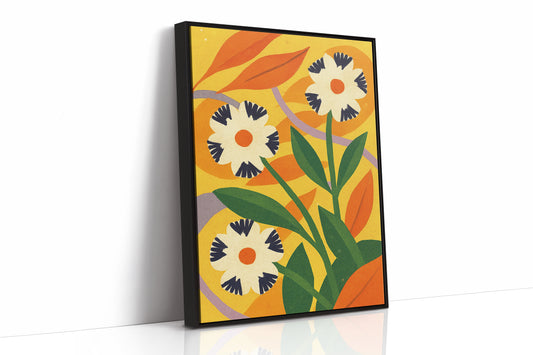 Cactus Meets Sunflower Folk Art