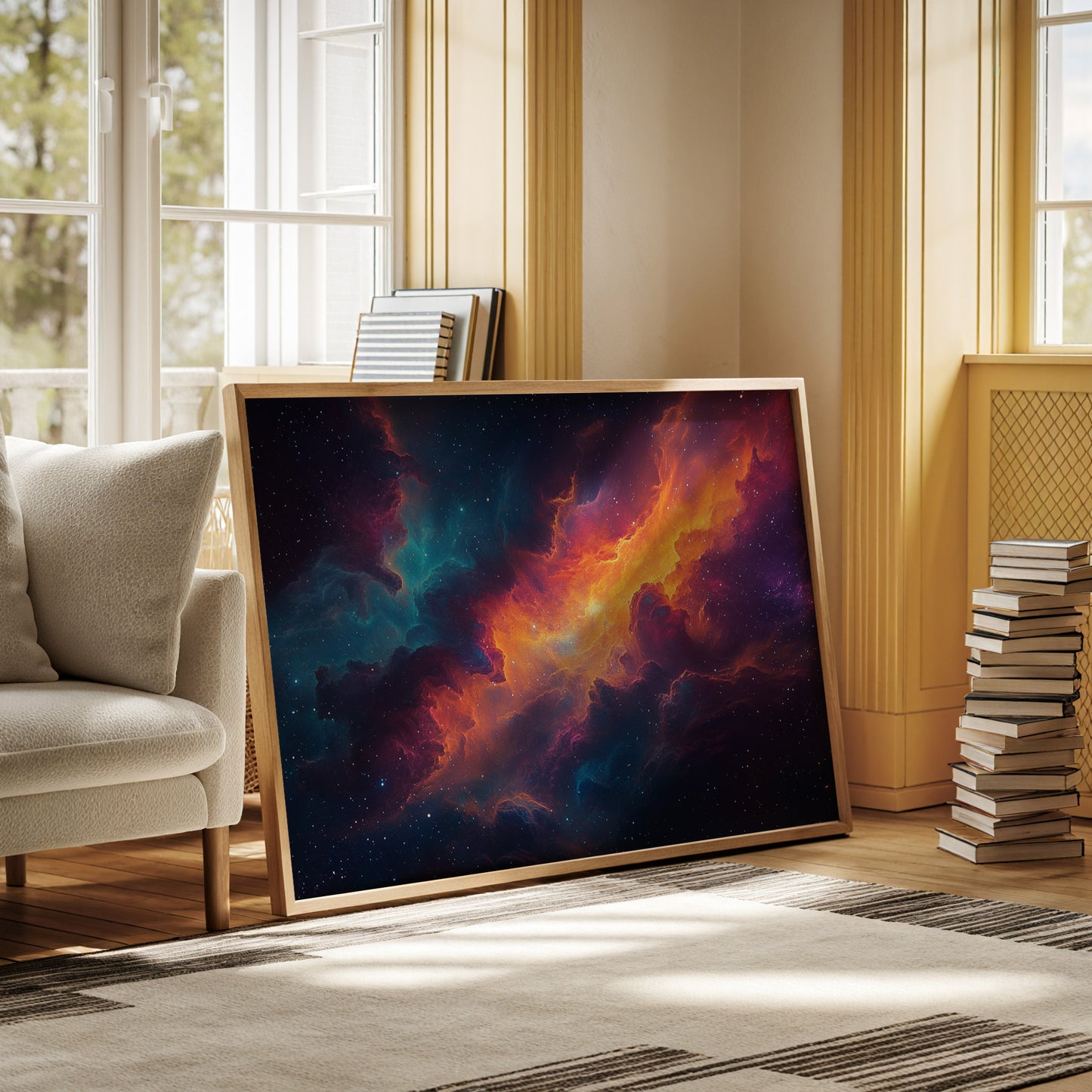 Cosmic Fire Dances Through Stars