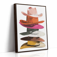 Stacked Stetsons Paint Western Stories