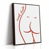 Sweet Cheeks Speak Simple Lines