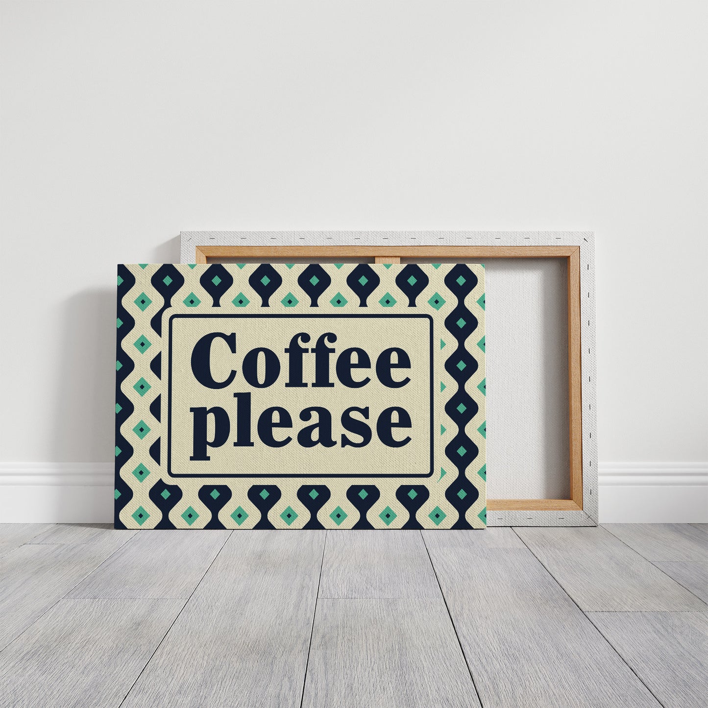 Coffee Please Retro Kitchen Sign