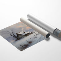 Snow Blankets The Forgotten Farmhouse