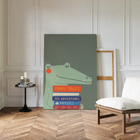 Bookish Gator Dreams of Fairy Tales