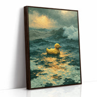Rubber Duck Takes the Sea