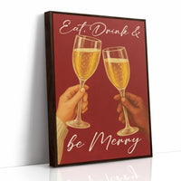 Crimson Toast To Simple Joys