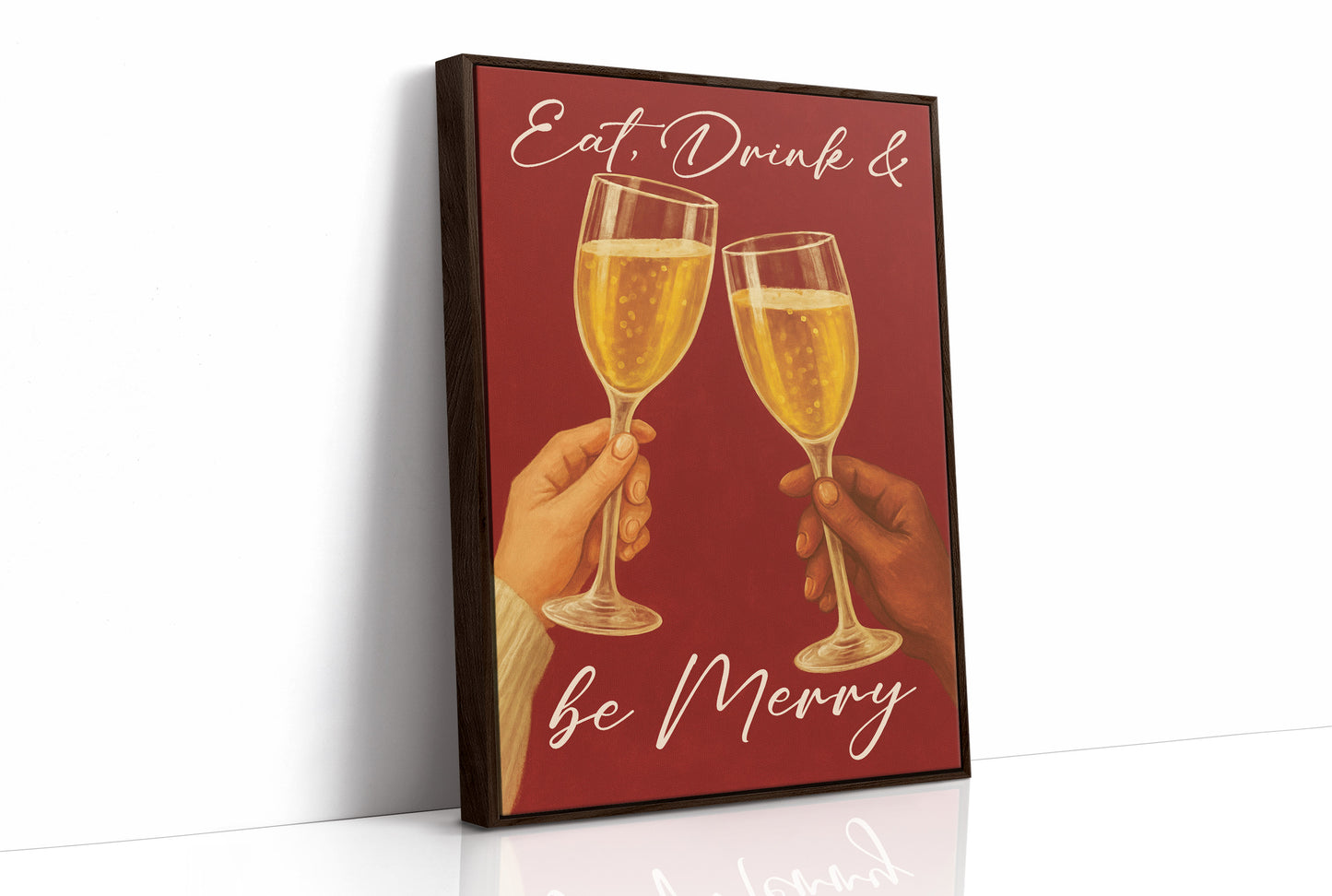 Crimson Toast To Simple Joys