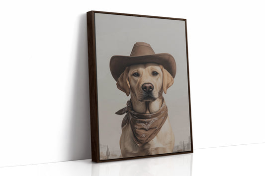 Ranch Dog Wears Grandpa's Old Bandana