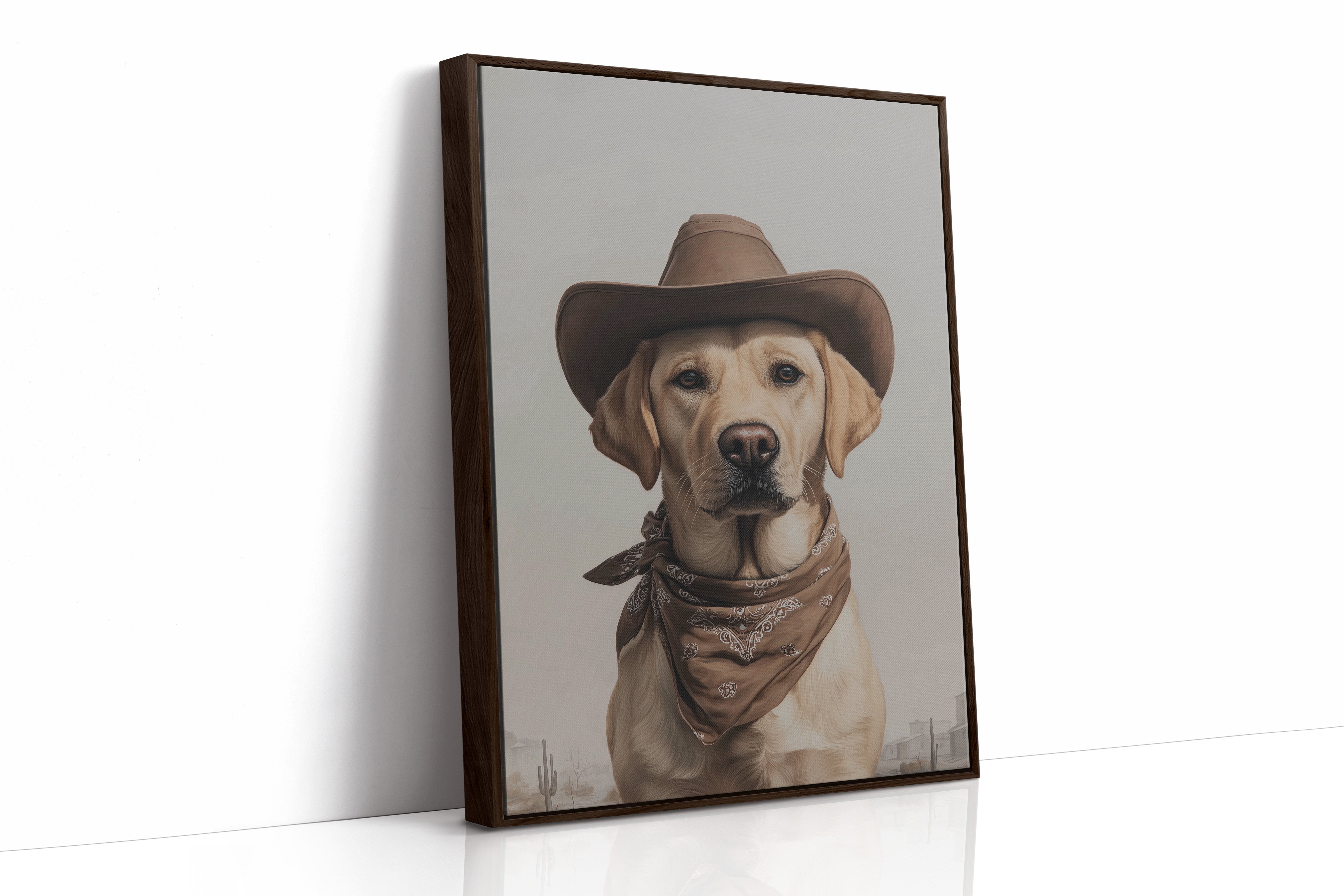 Ranch Dog Wears Grandpa's Old Bandana