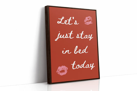 Lazy Sunday Wears Pink Kisses