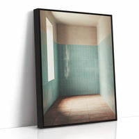 Morning Light Meets Mint Tiles