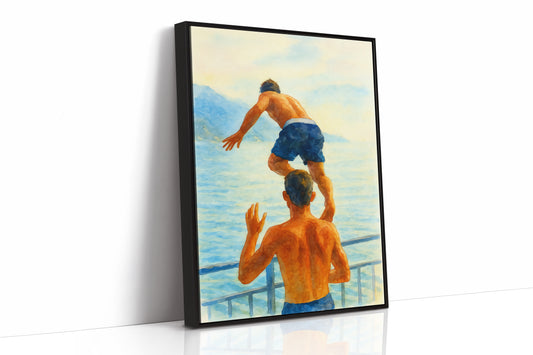 Summer Leaps Into Ocean Blue