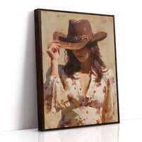Prairie Roses Meet Leather Crown
