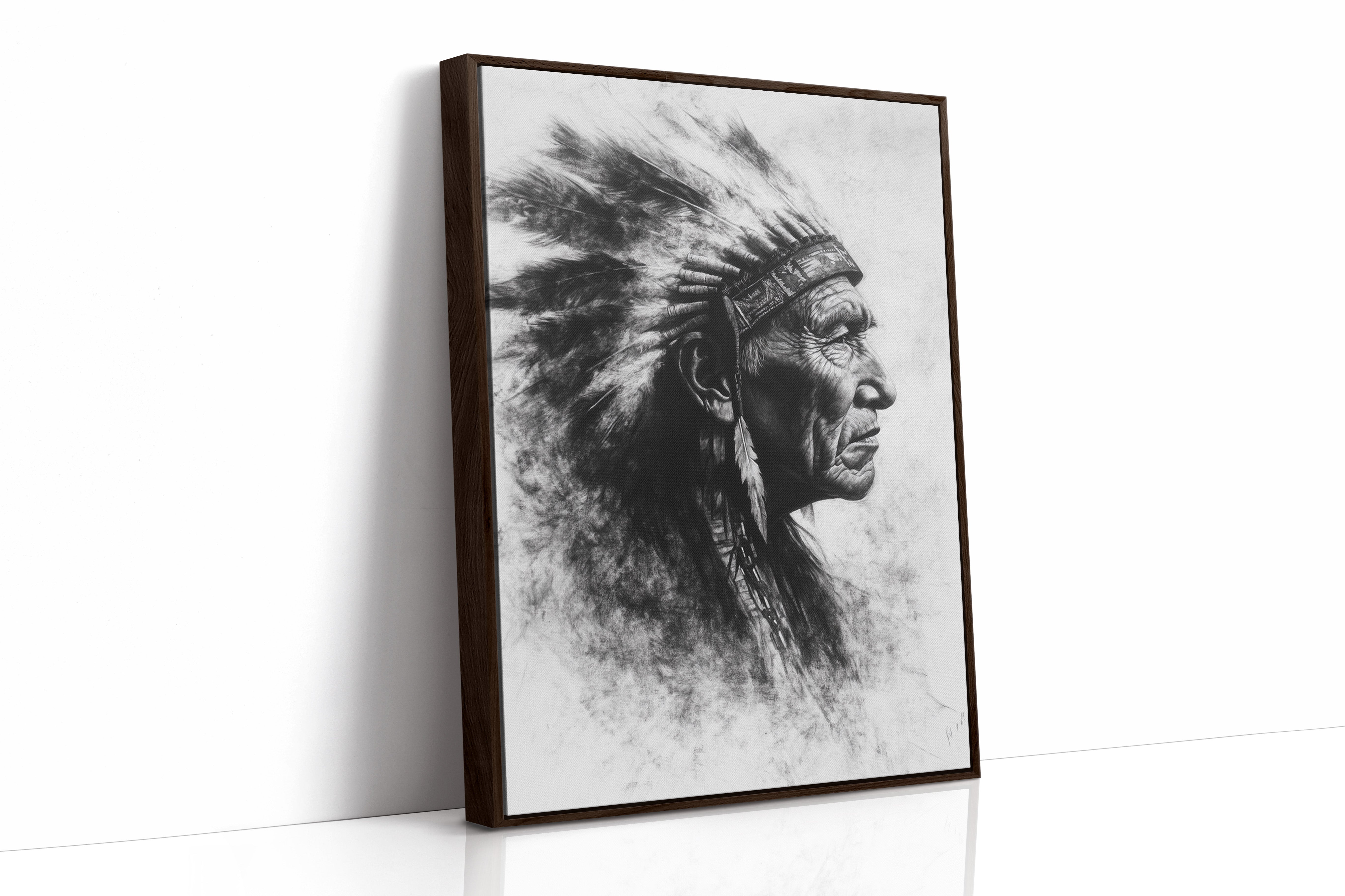 Elder Spirit in Charcoal