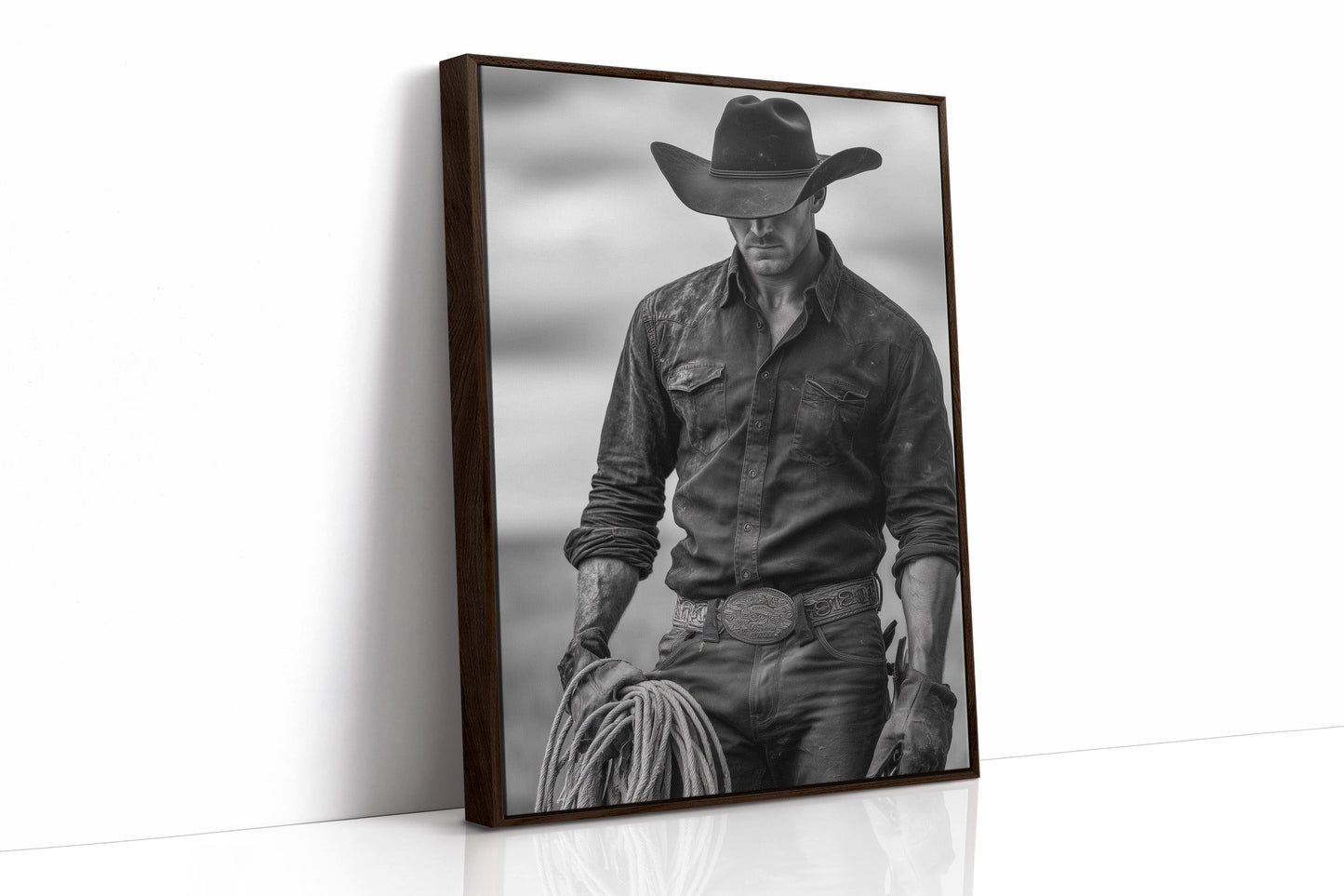 Weathered Leather Holds Ranch Memories