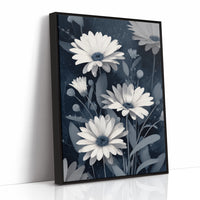 Three Daisies Holding the Dark