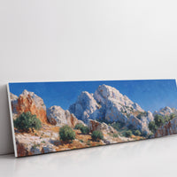 Sunlit Cliffs Beneath Endless Blue