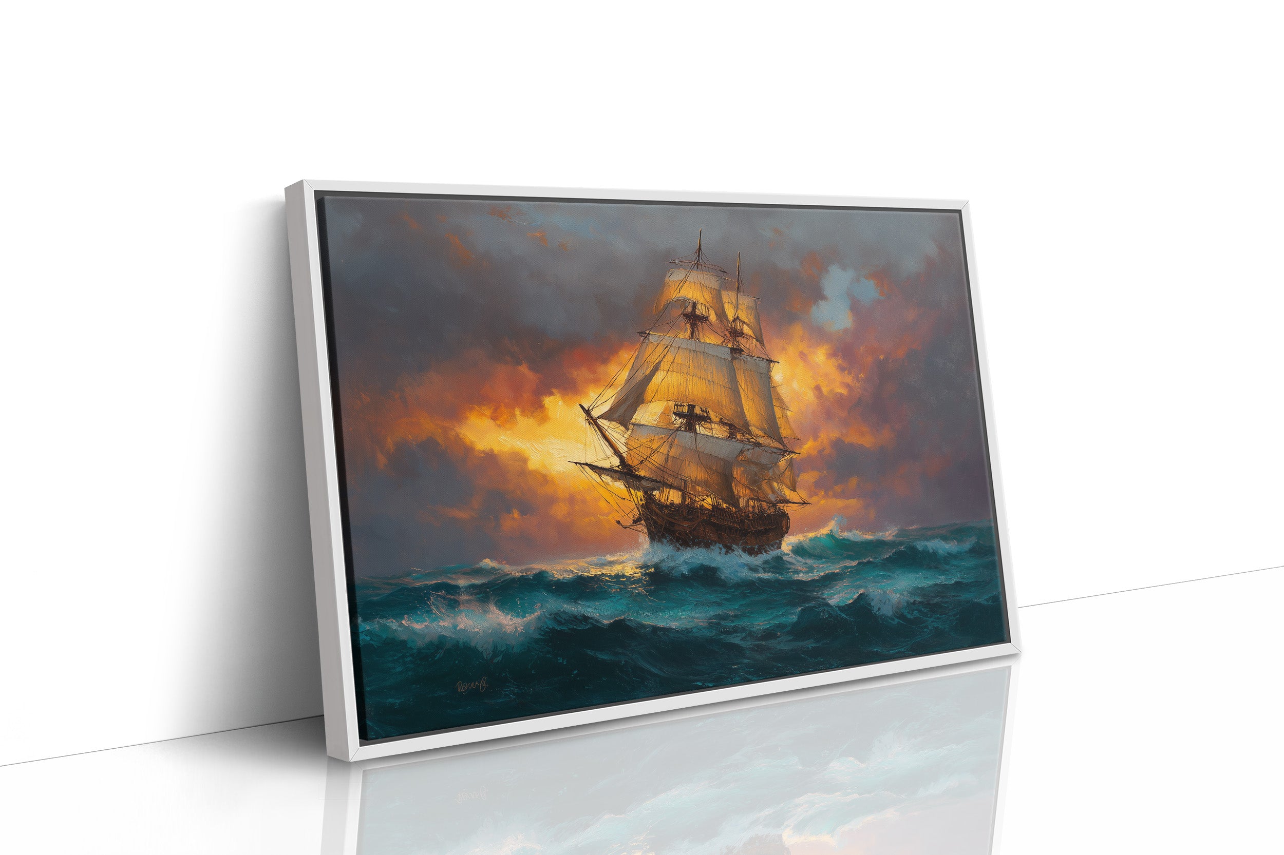 Sailing Through Fire And Tide