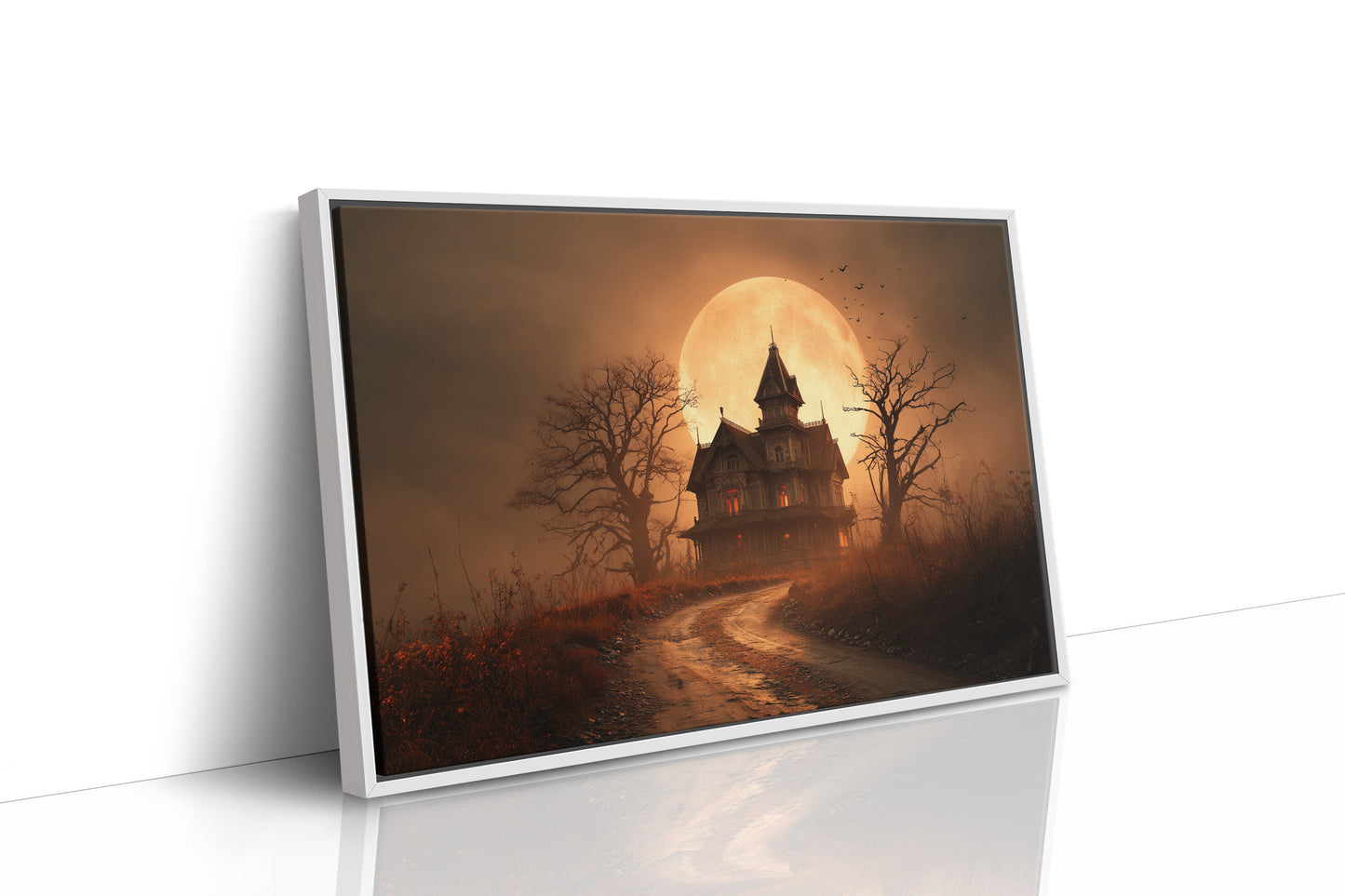 Harvest Moon Haunts Old Road