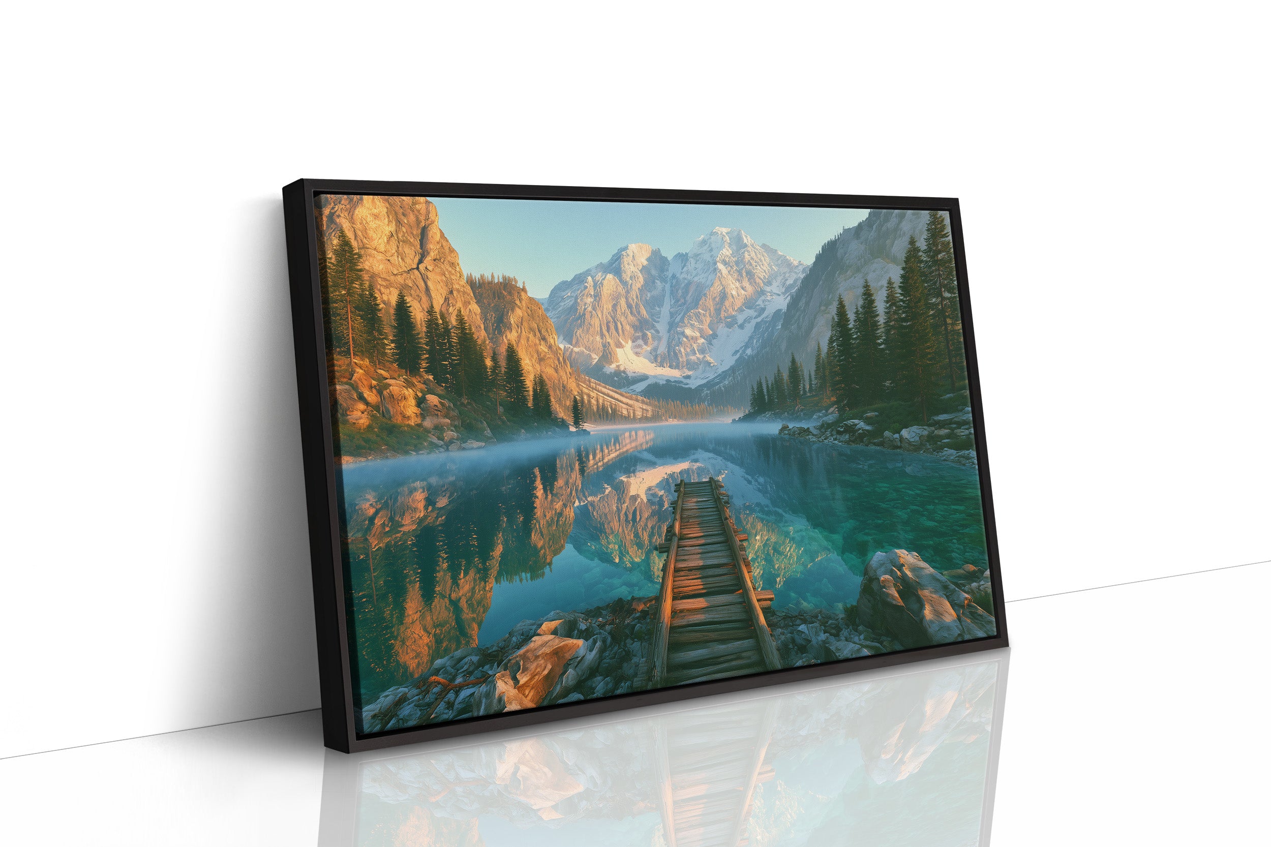 Dock, Alpine Reflection