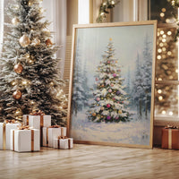 Winter Forest Sparkles With Joy