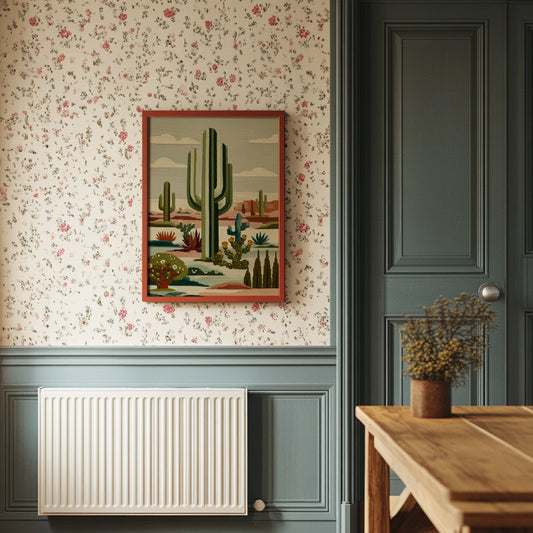 Saguaros Paint Their Desert Symphony