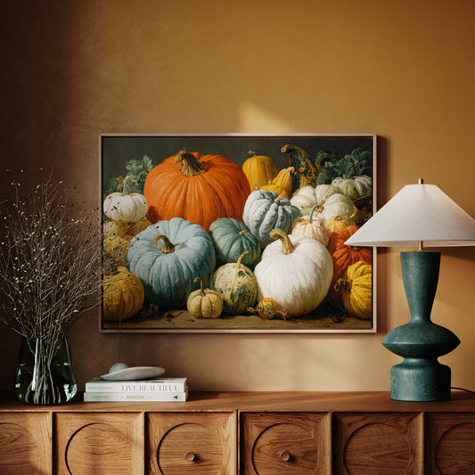 Harvest Harmony in Colorful Abundance