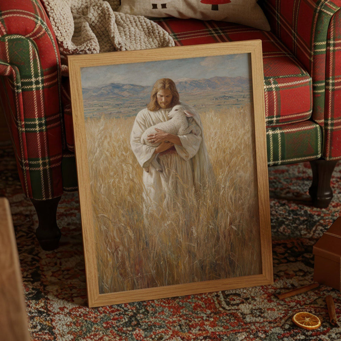 Gentle Light Through Winter Fields