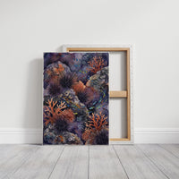 Spined Sentinels: Watercolor Sea Urchin Reef