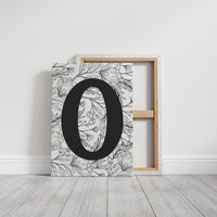 Botanical Letter O Monogram