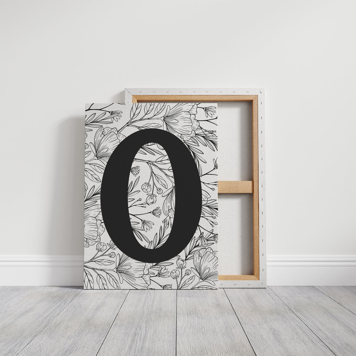 Botanical Letter O Monogram