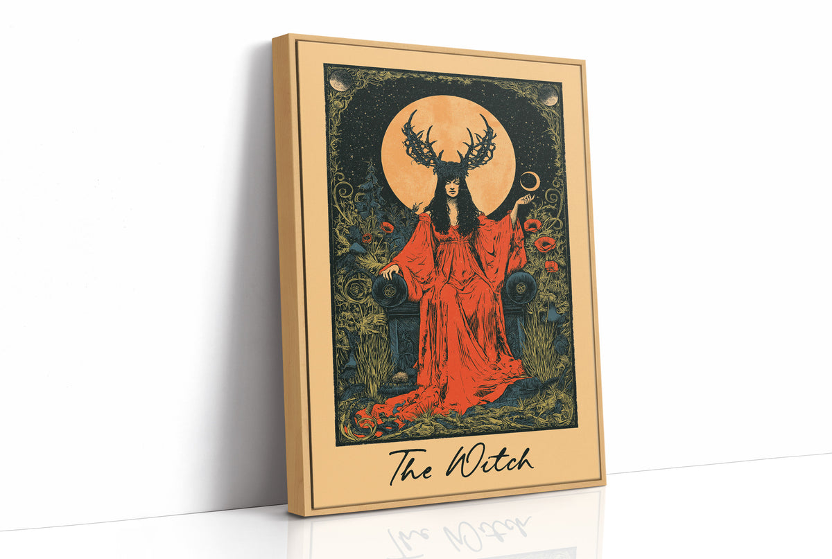 The Witch: Antlered and Enthroned