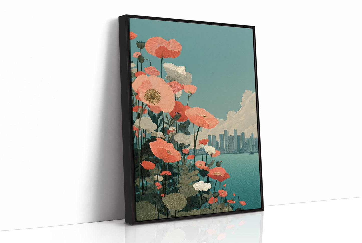 The Poppies Faced the Water