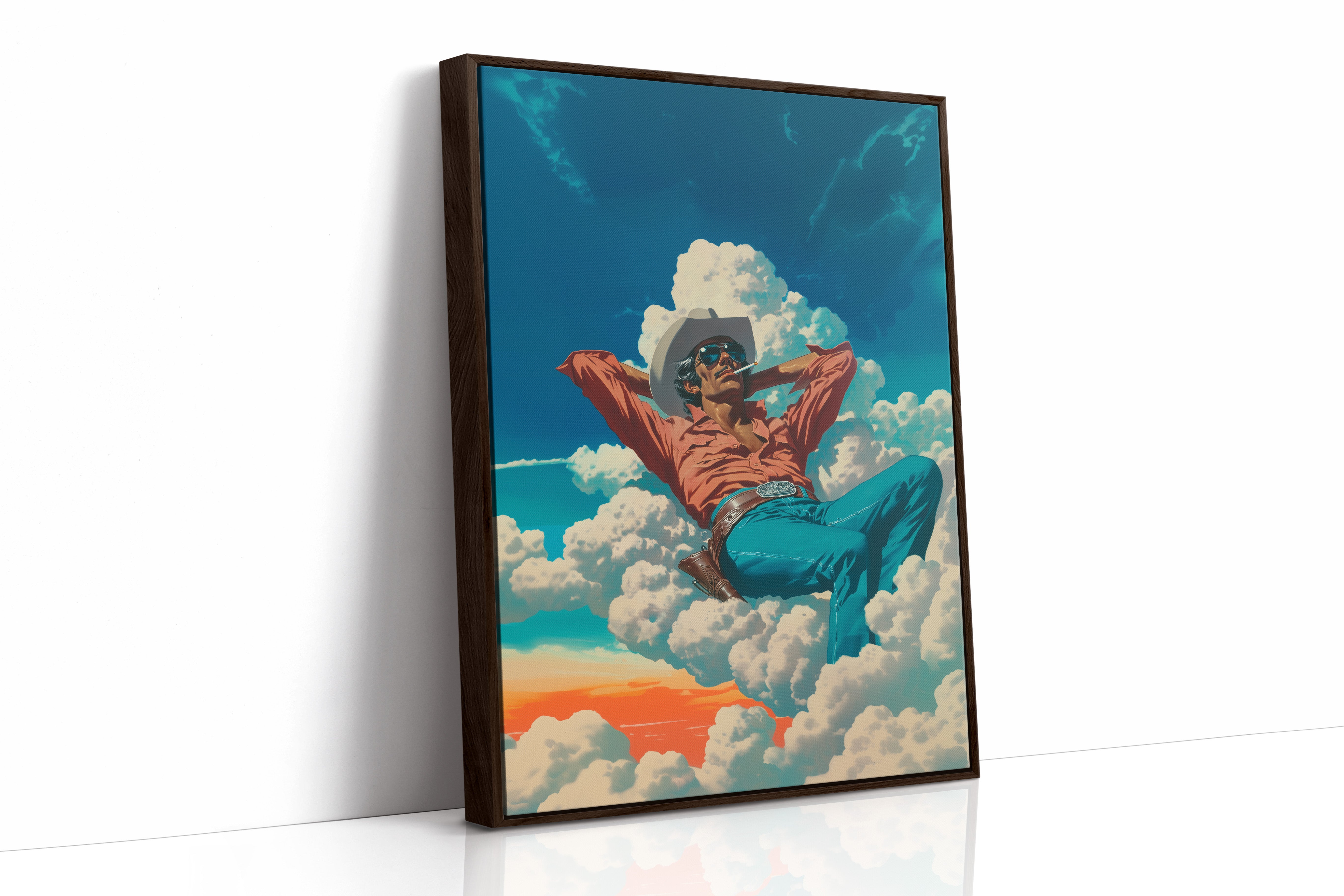 Clouds Cradle Western Afternoon Dreams