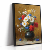 Wildflowers in a Dark Vessel