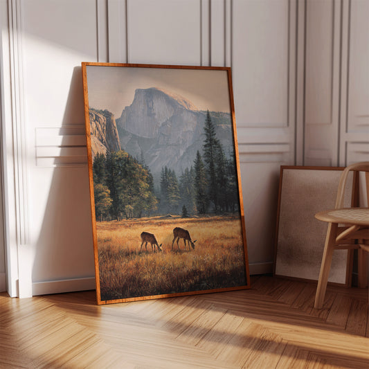 Grazing Under Golden Horizons
