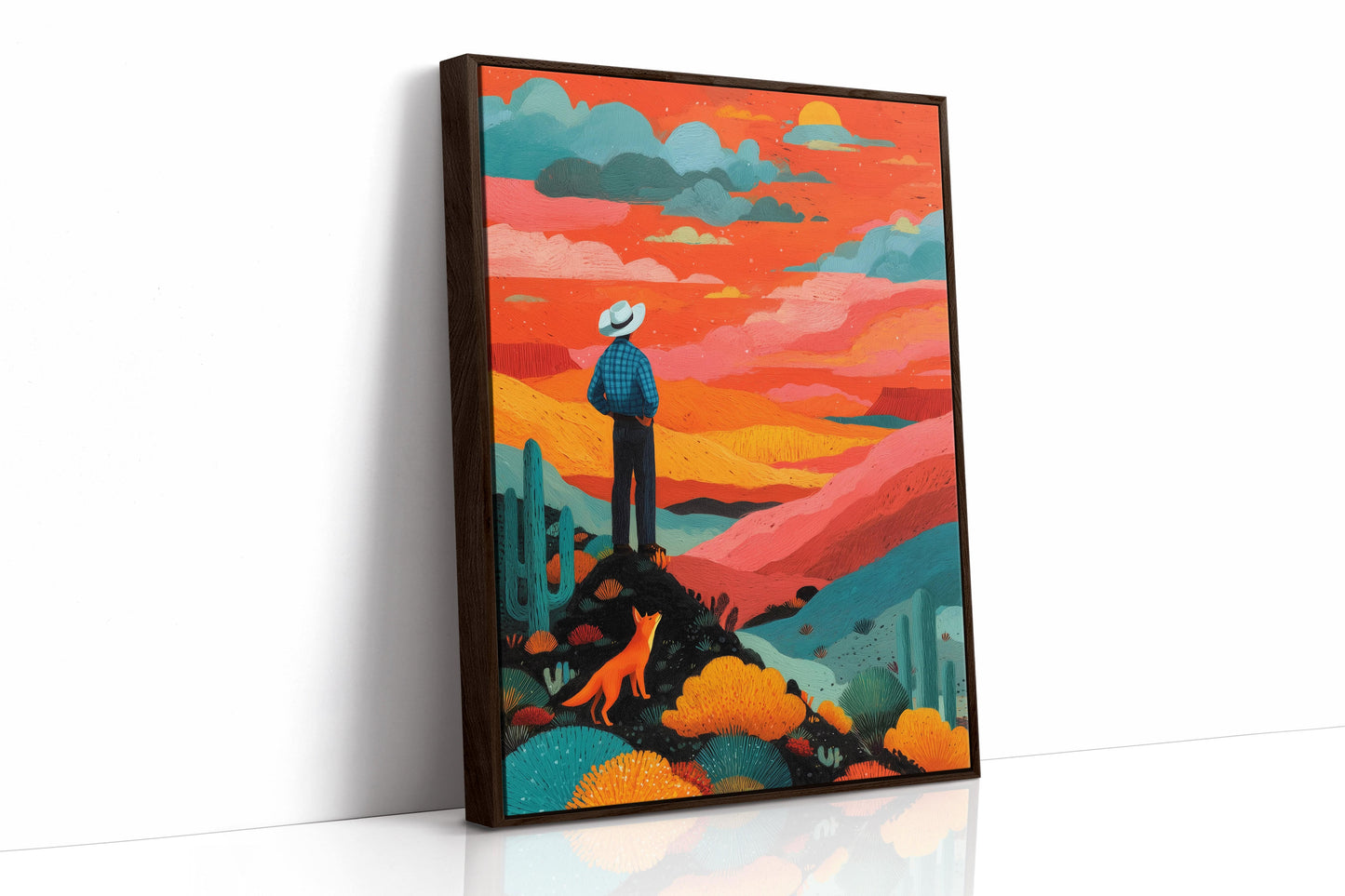 Fox Follows Sunset Mountain Songs