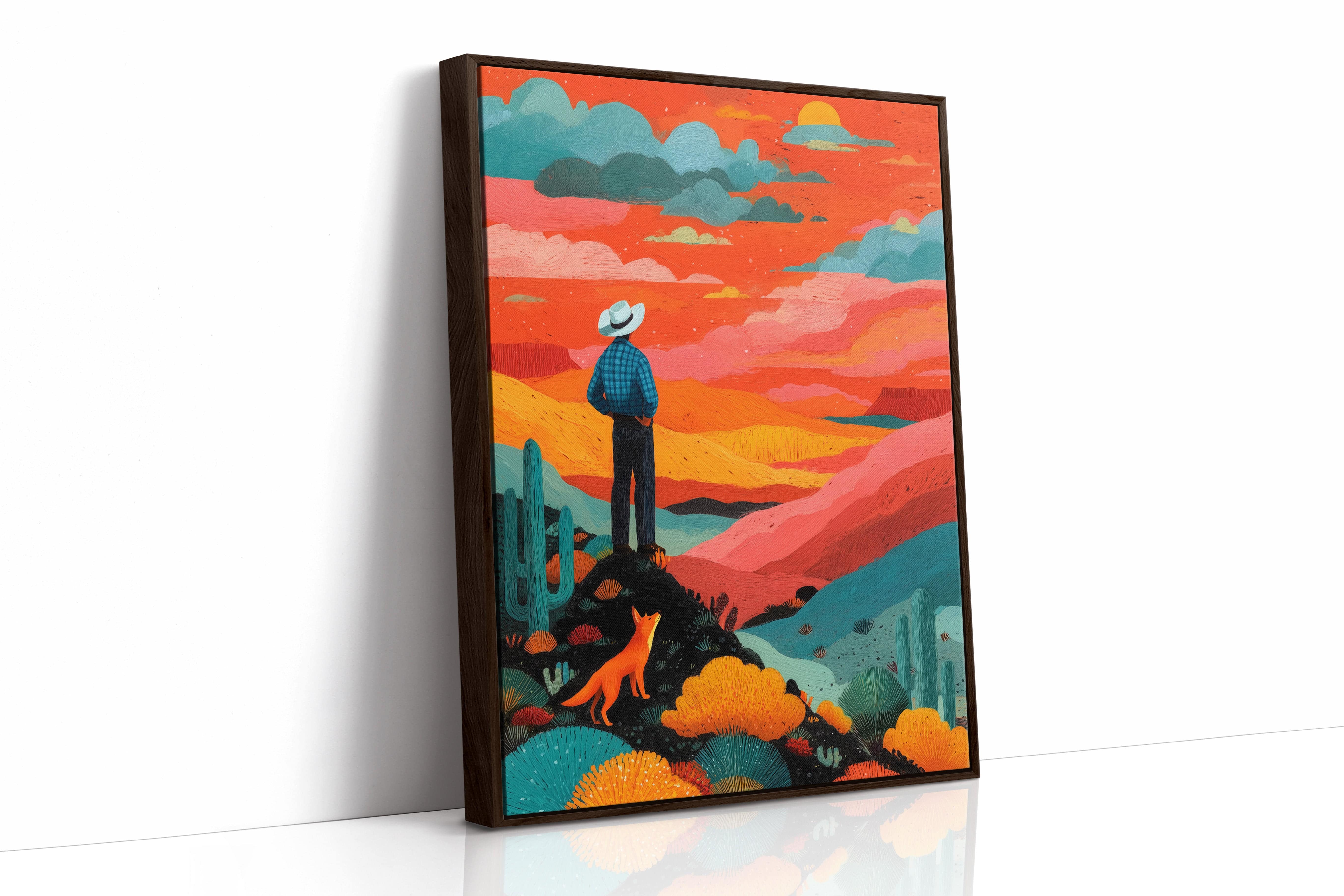 Fox Follows Sunset Mountain Songs