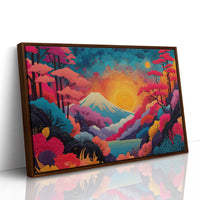 Sacred Mountain Blooms At Dawn