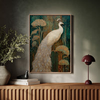 Regal Elegance Amongst Golden Blooms